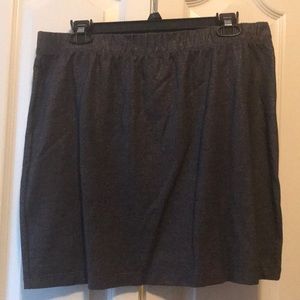 New Stretch Knit Denim Mini Skirt. Sz XL